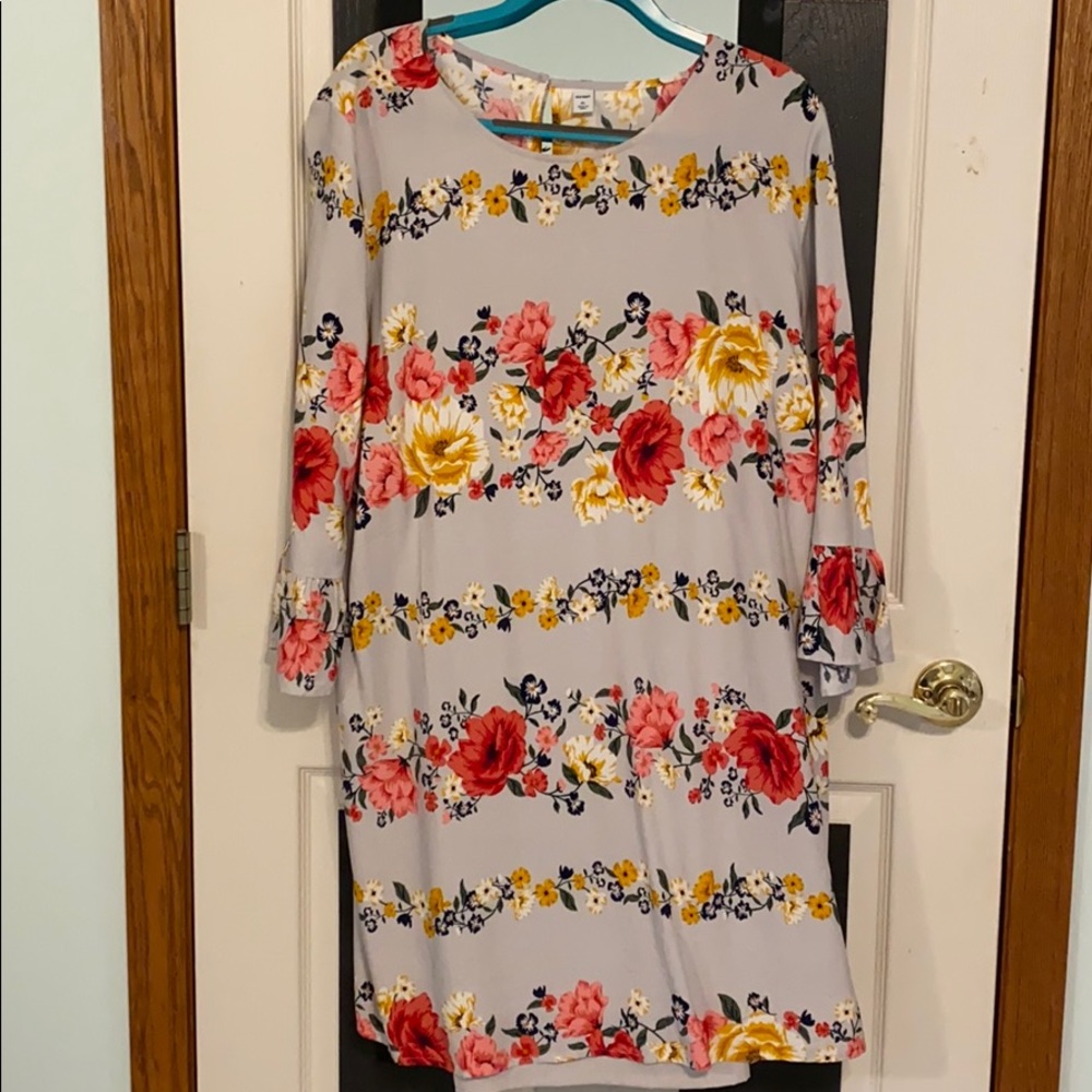 3/4 sleeve dress